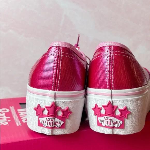 Vans Barbie Pink Slip-On Sneakers - Picture 6 of 9